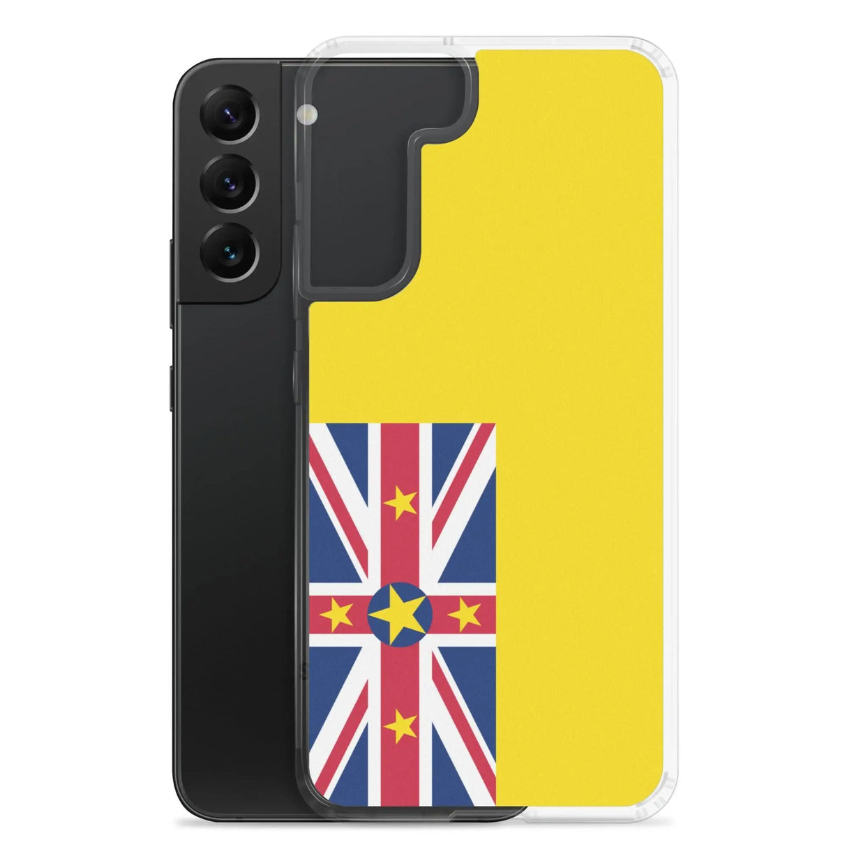 Coque samsung galaxy drapeau niue souple antichoc résistante