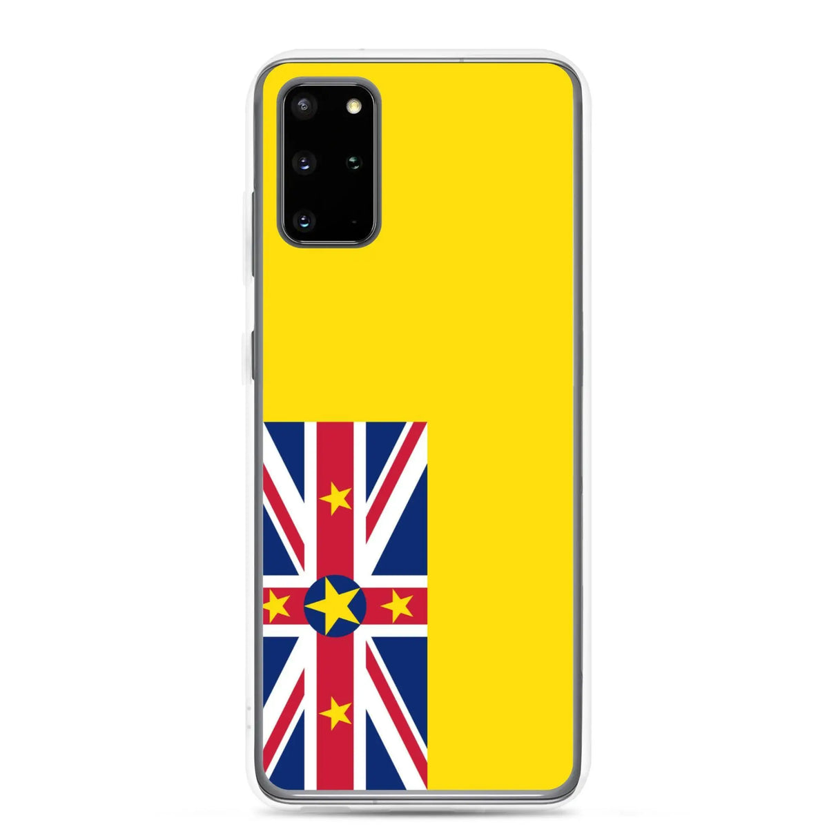 Coque samsung galaxy drapeau niue souple antichoc résistante