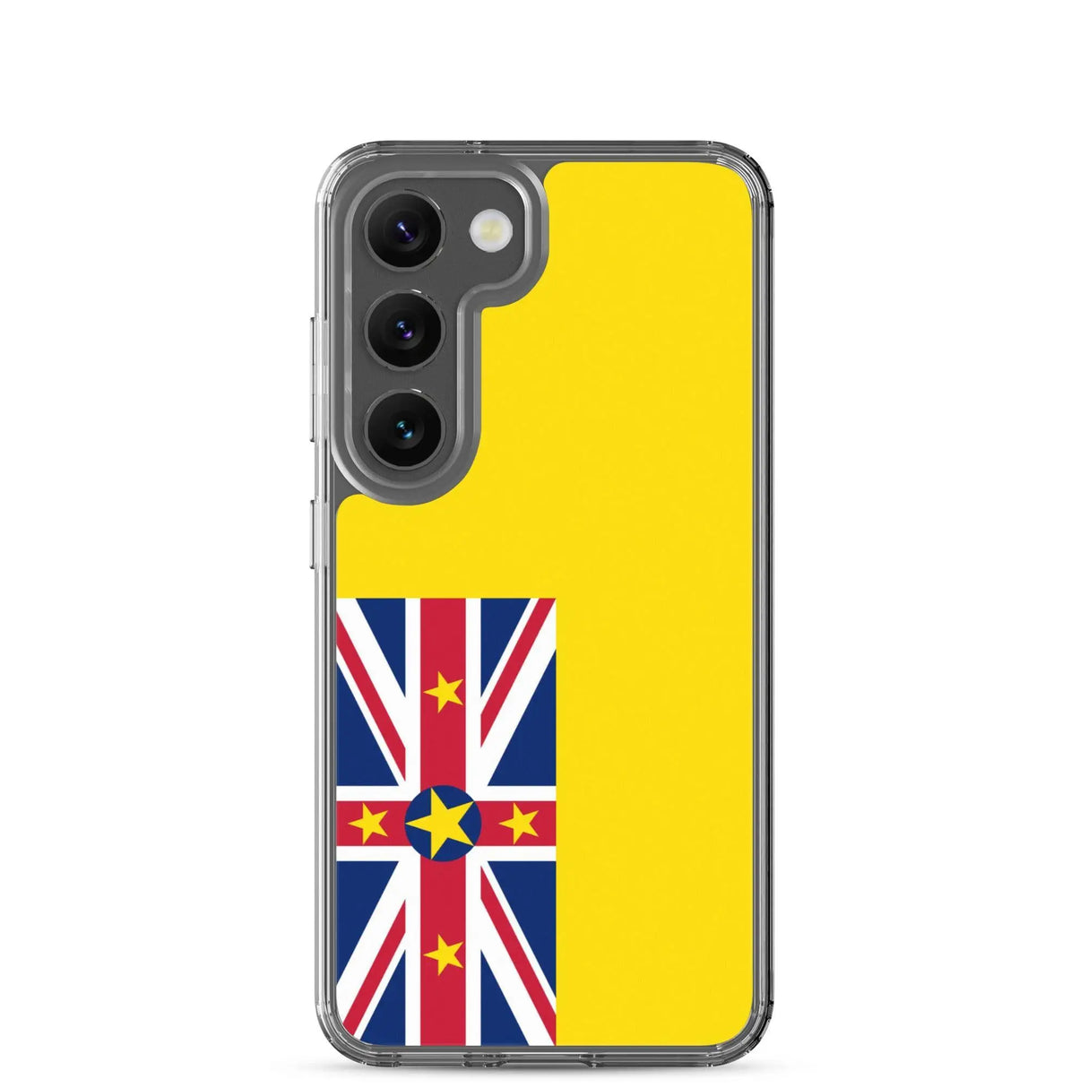 Coque samsung galaxy drapeau niue souple antichoc résistante