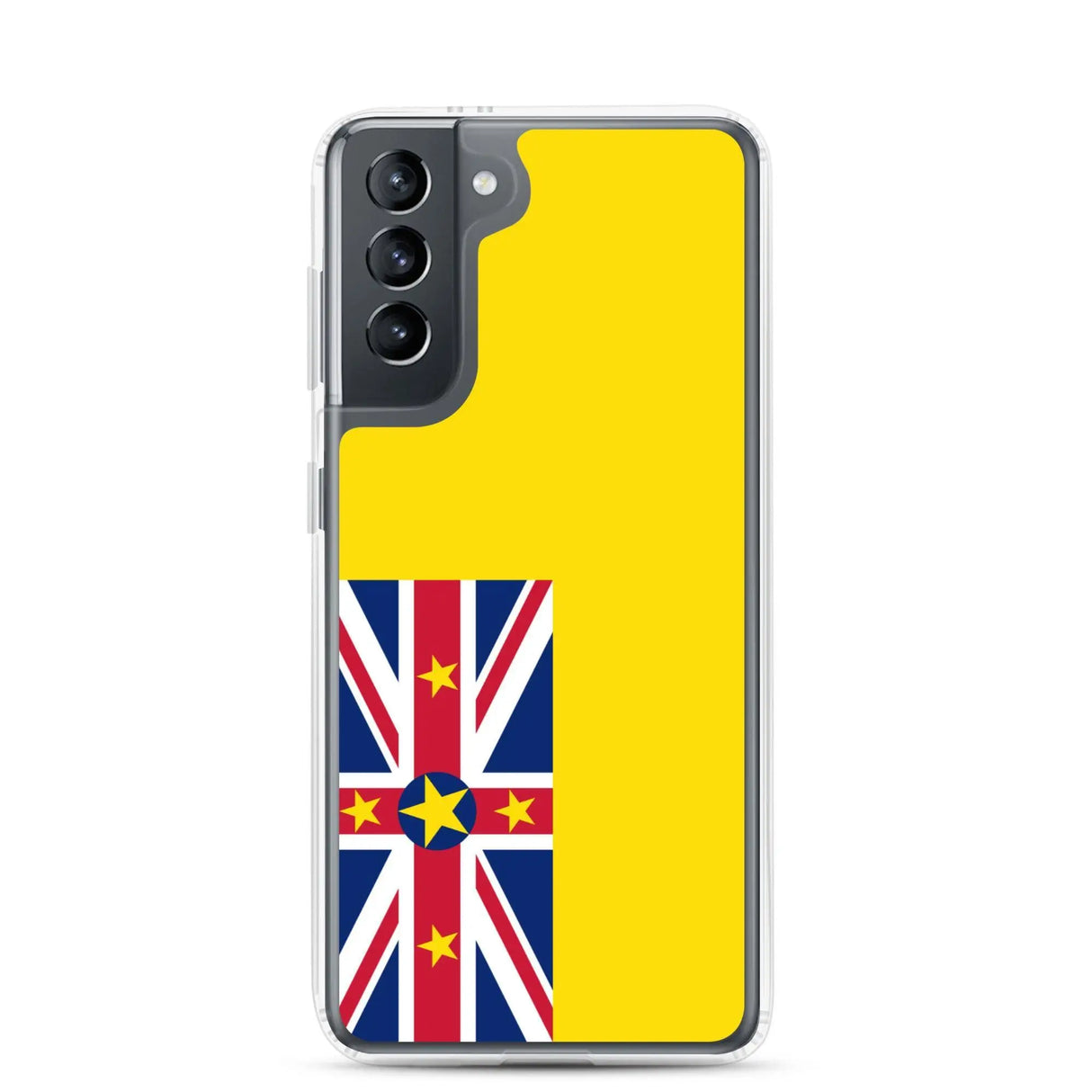 Coque samsung galaxy drapeau niue souple antichoc résistante