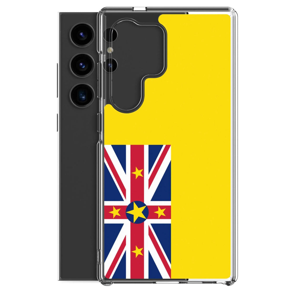 Coque samsung galaxy drapeau niue souple antichoc résistante