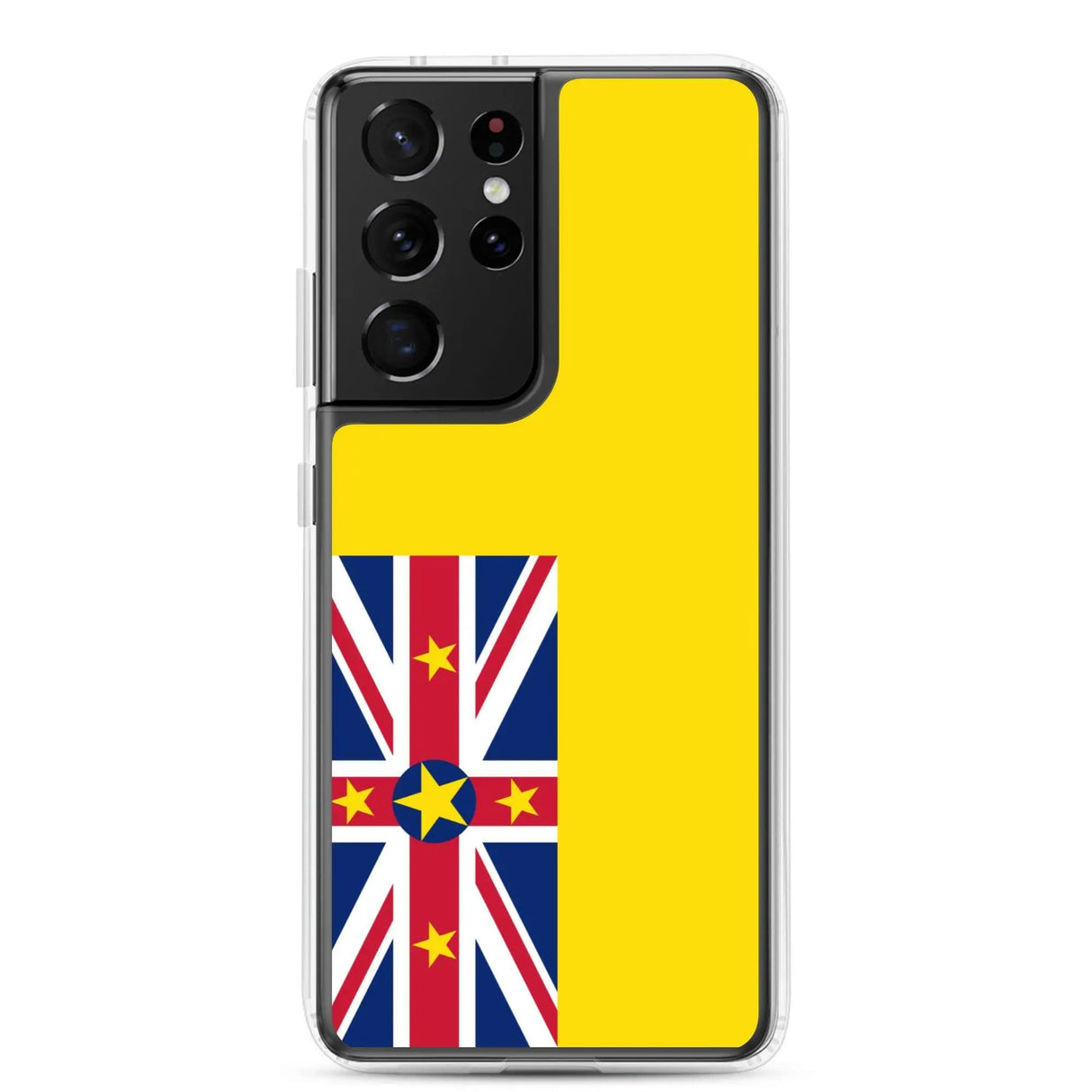 Coque samsung galaxy drapeau niue souple antichoc résistante