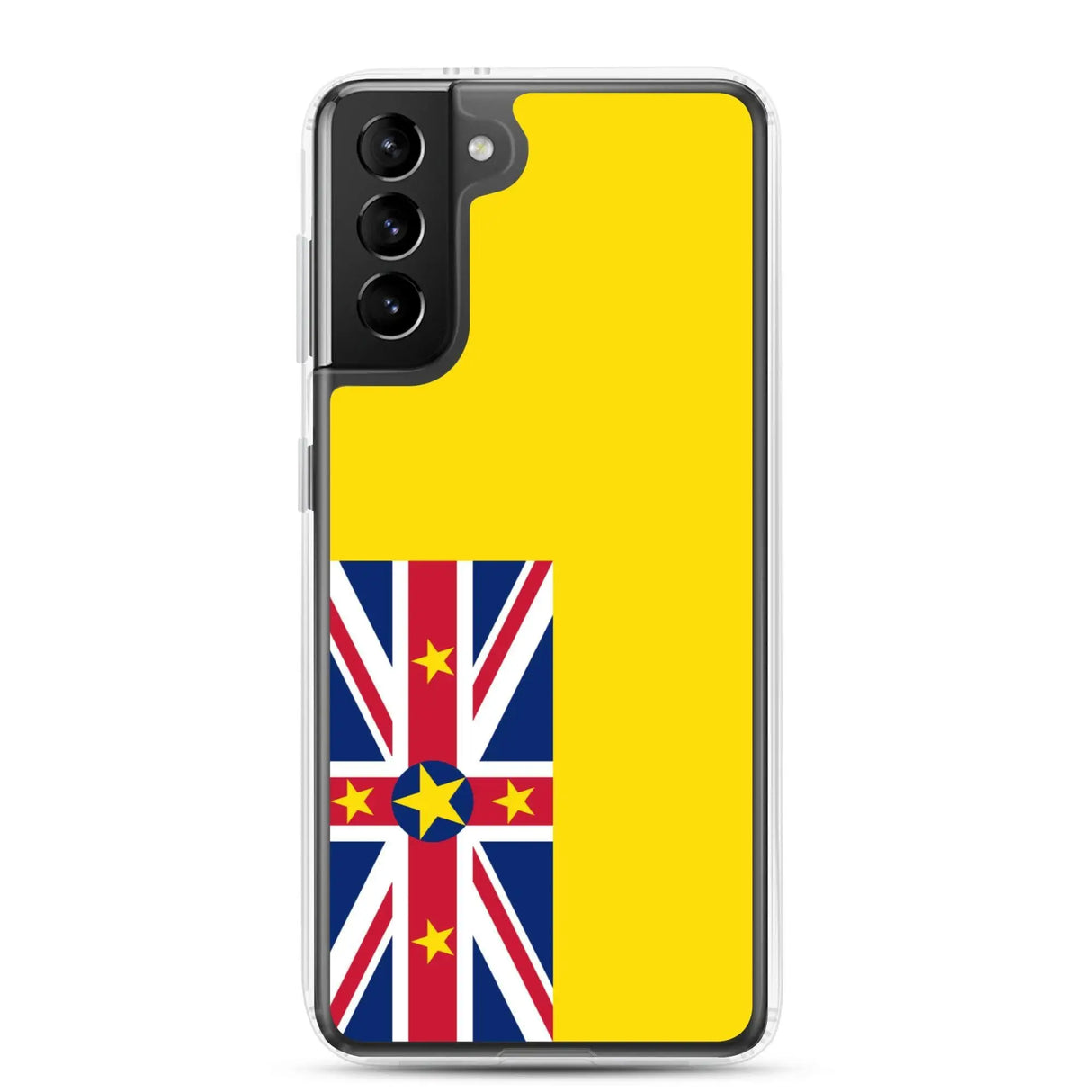 Coque samsung galaxy drapeau niue souple antichoc résistante