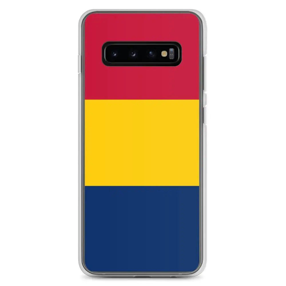 Coque samsung galaxy drapeau tchad souple antichoc