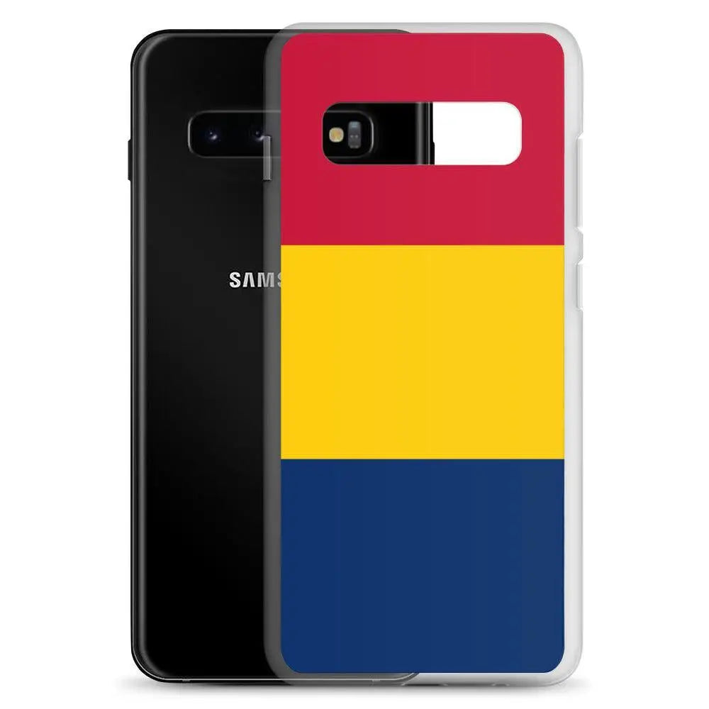 Coque samsung galaxy drapeau tchad souple antichoc