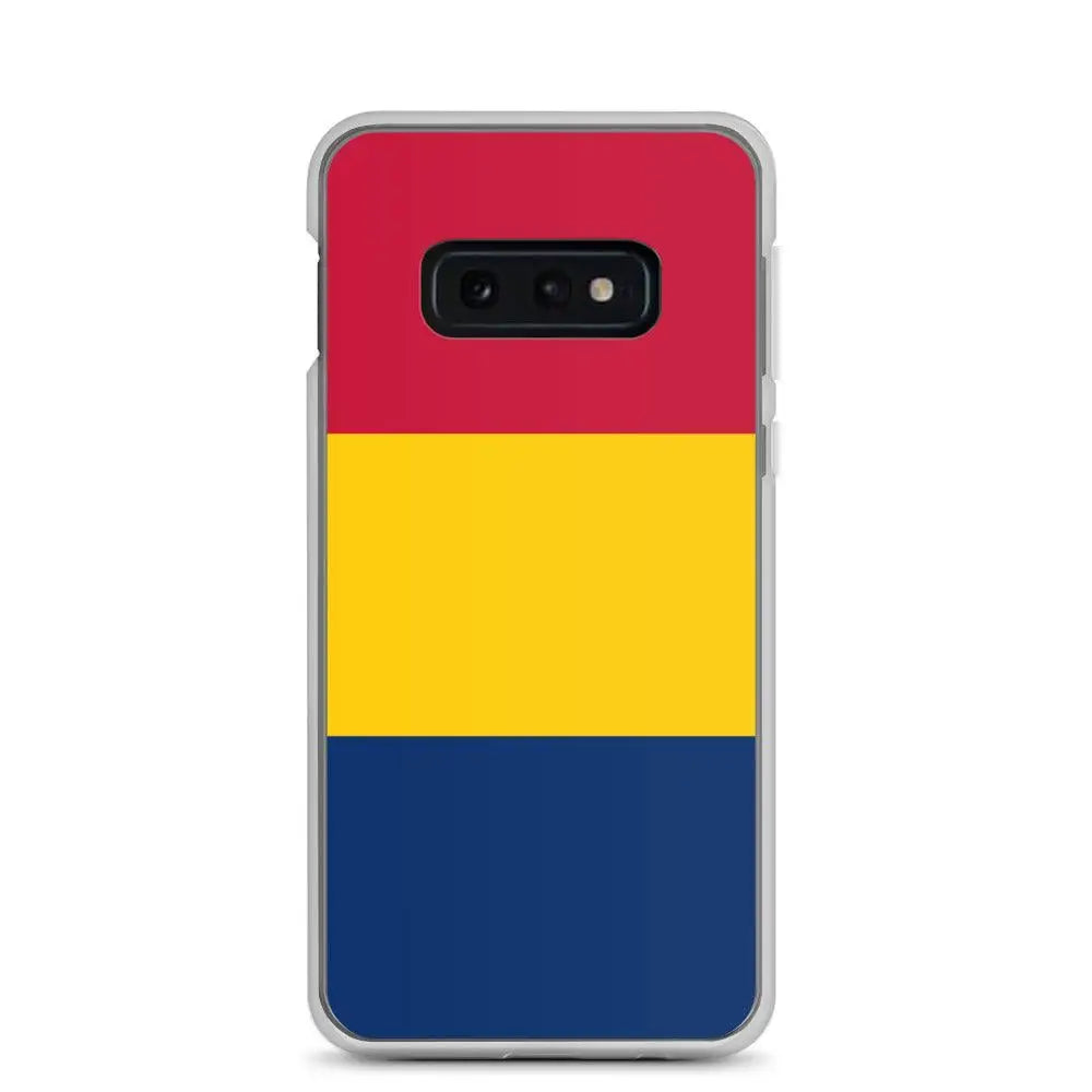 Coque samsung galaxy drapeau tchad souple antichoc