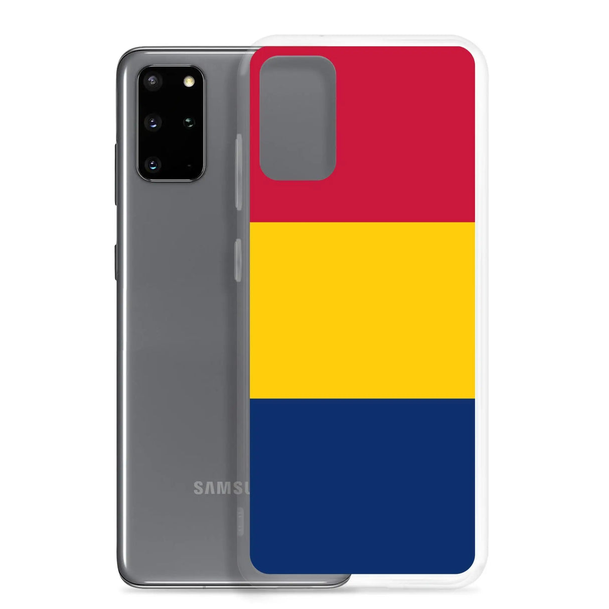 Coque samsung galaxy drapeau tchad souple antichoc