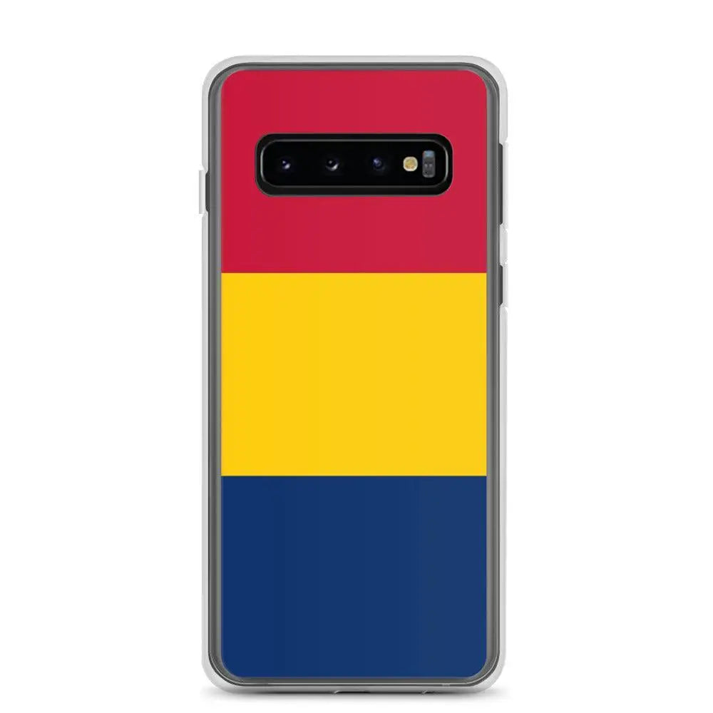Coque samsung galaxy drapeau tchad souple antichoc