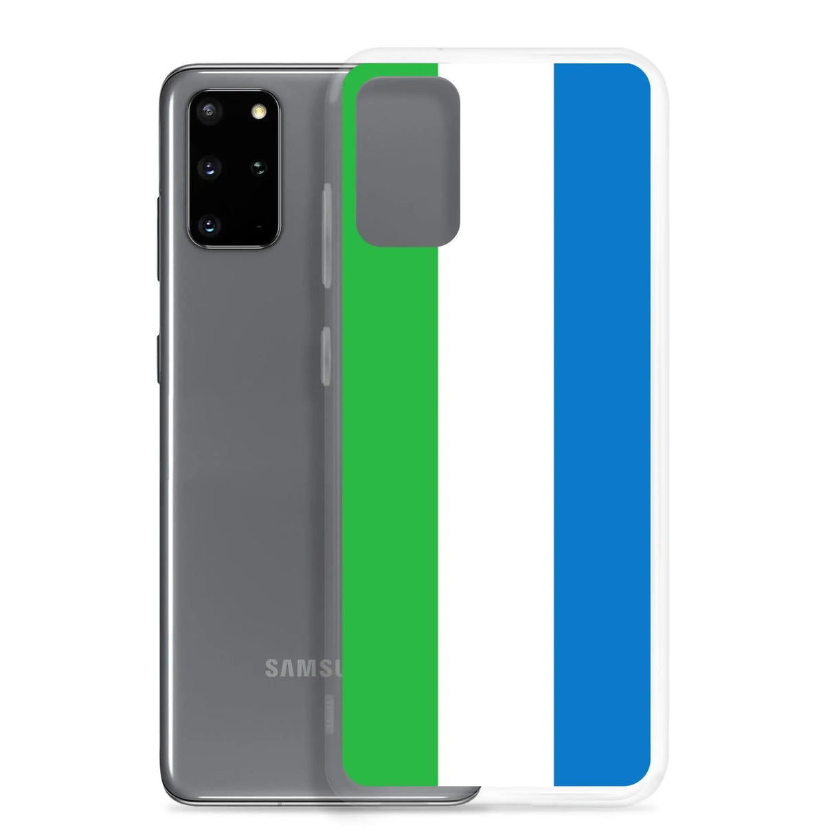 Coque samsung galaxy sierra leone souple résistante antichoc