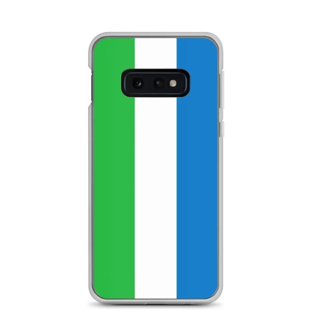 Coque samsung galaxy sierra leone souple résistante antichoc