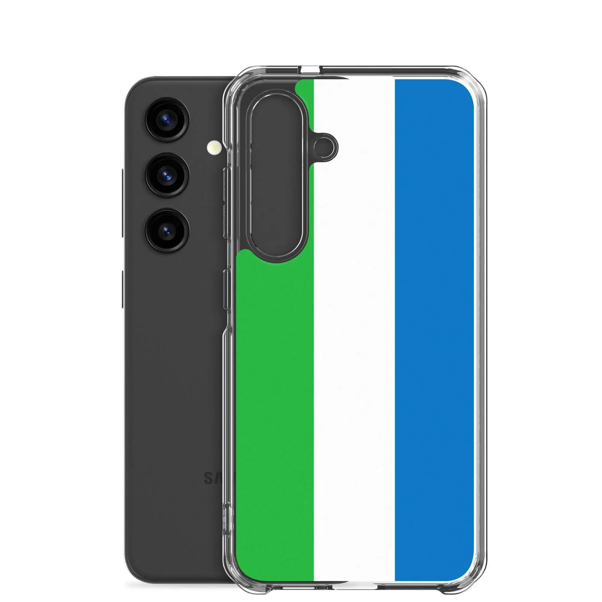 Coque samsung galaxy sierra leone souple résistante antichoc