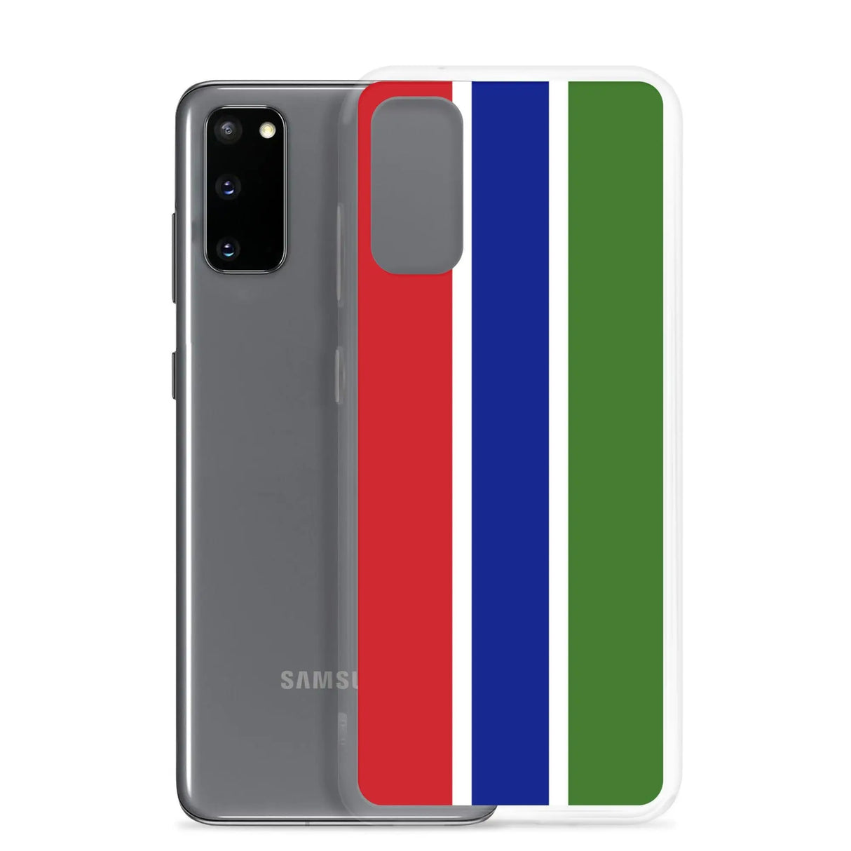 Coque samsung gambie souple antichoc motif drapeau
