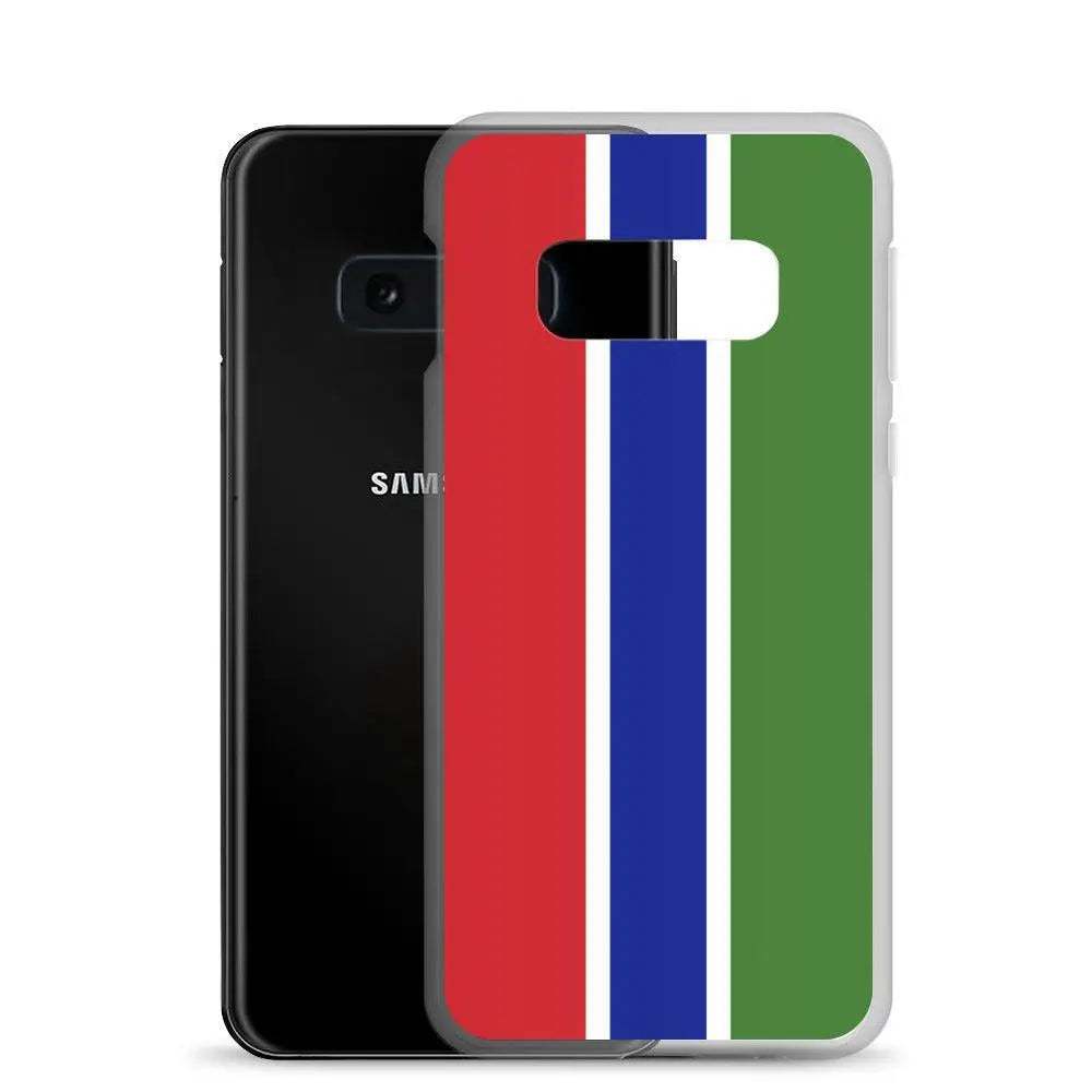 Coque samsung gambie souple antichoc motif drapeau
