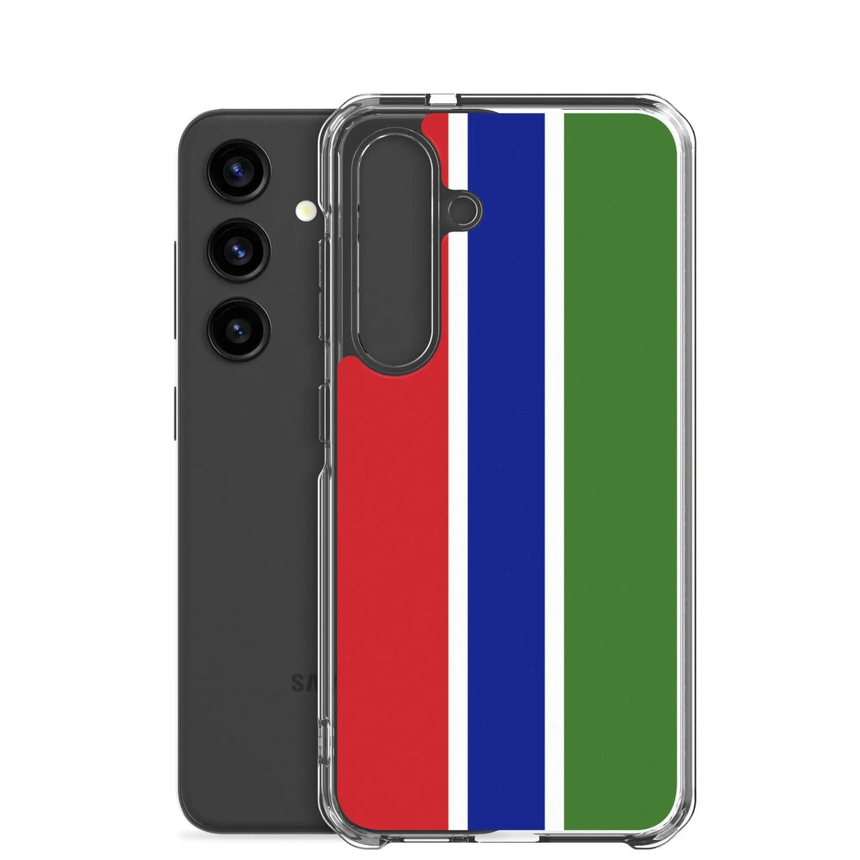 Coque samsung gambie souple antichoc motif drapeau