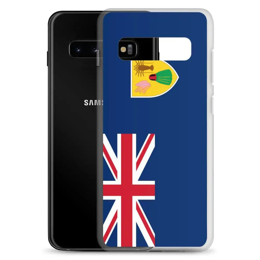Coque samsung îles turques-et-caïques souple antichoc