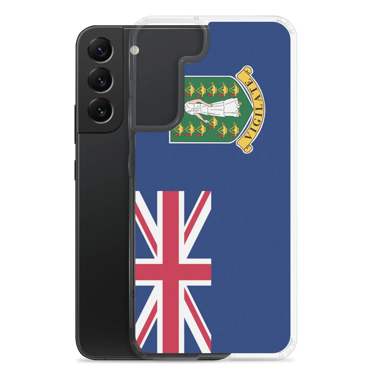 Coque samsung îles vierges britanniques souple antichoc