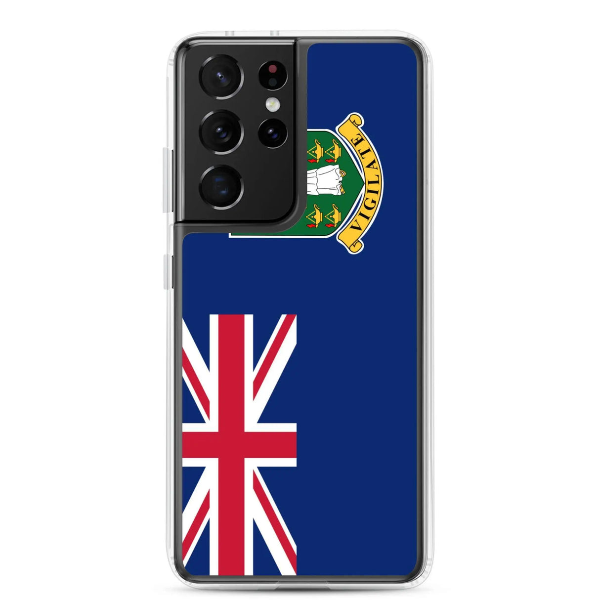 Coque samsung îles vierges britanniques souple antichoc