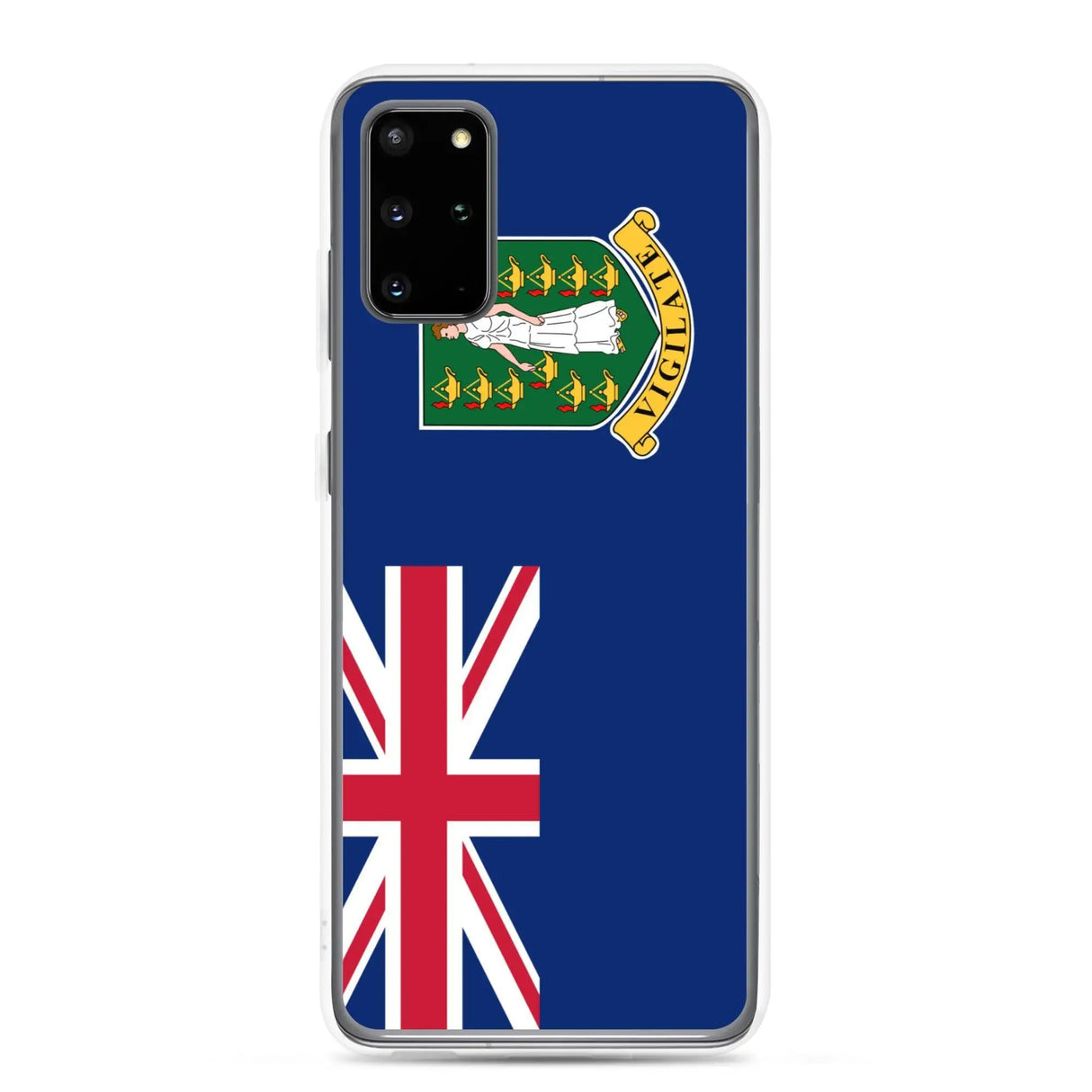 Coque samsung îles vierges britanniques souple antichoc