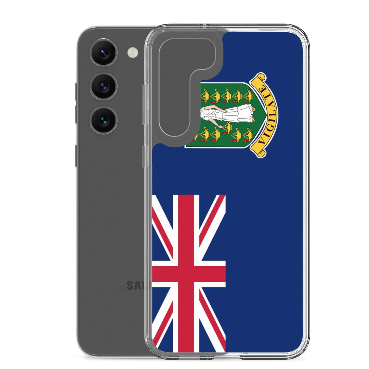 Coque samsung îles vierges britanniques souple antichoc