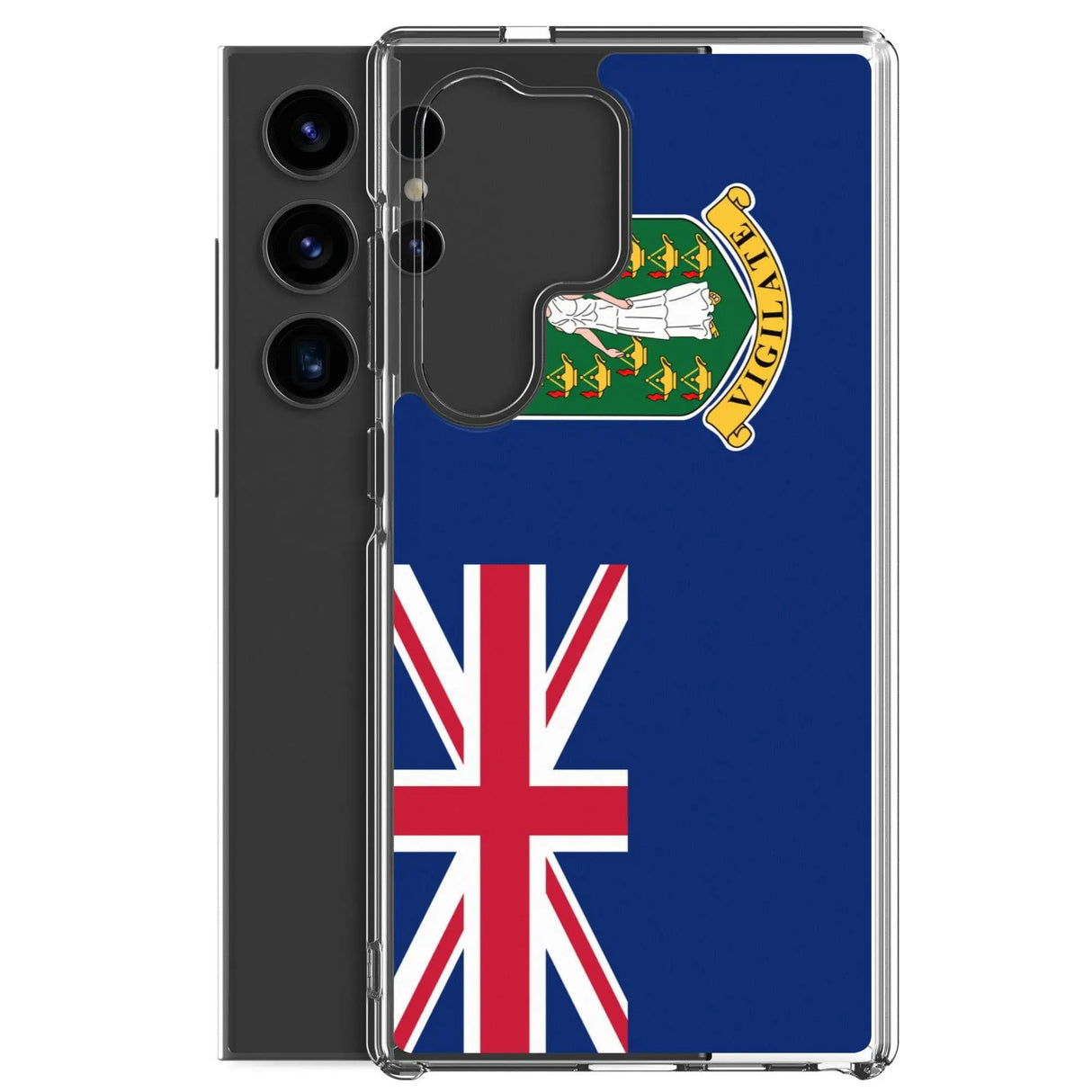 Coque samsung îles vierges britanniques souple antichoc
