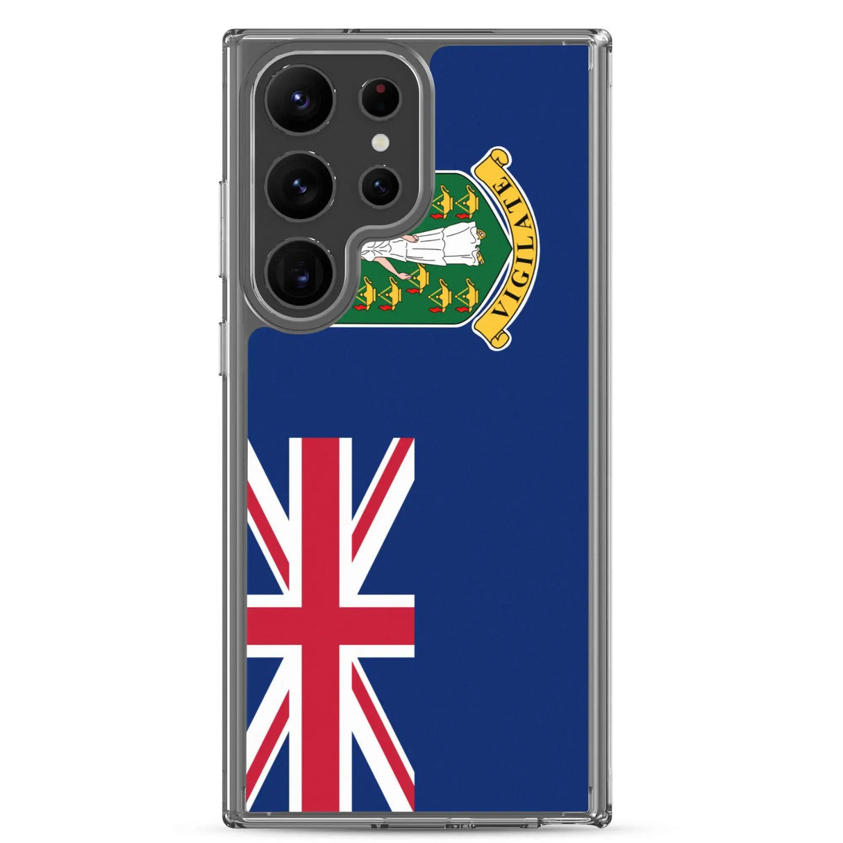 Coque samsung îles vierges britanniques souple antichoc