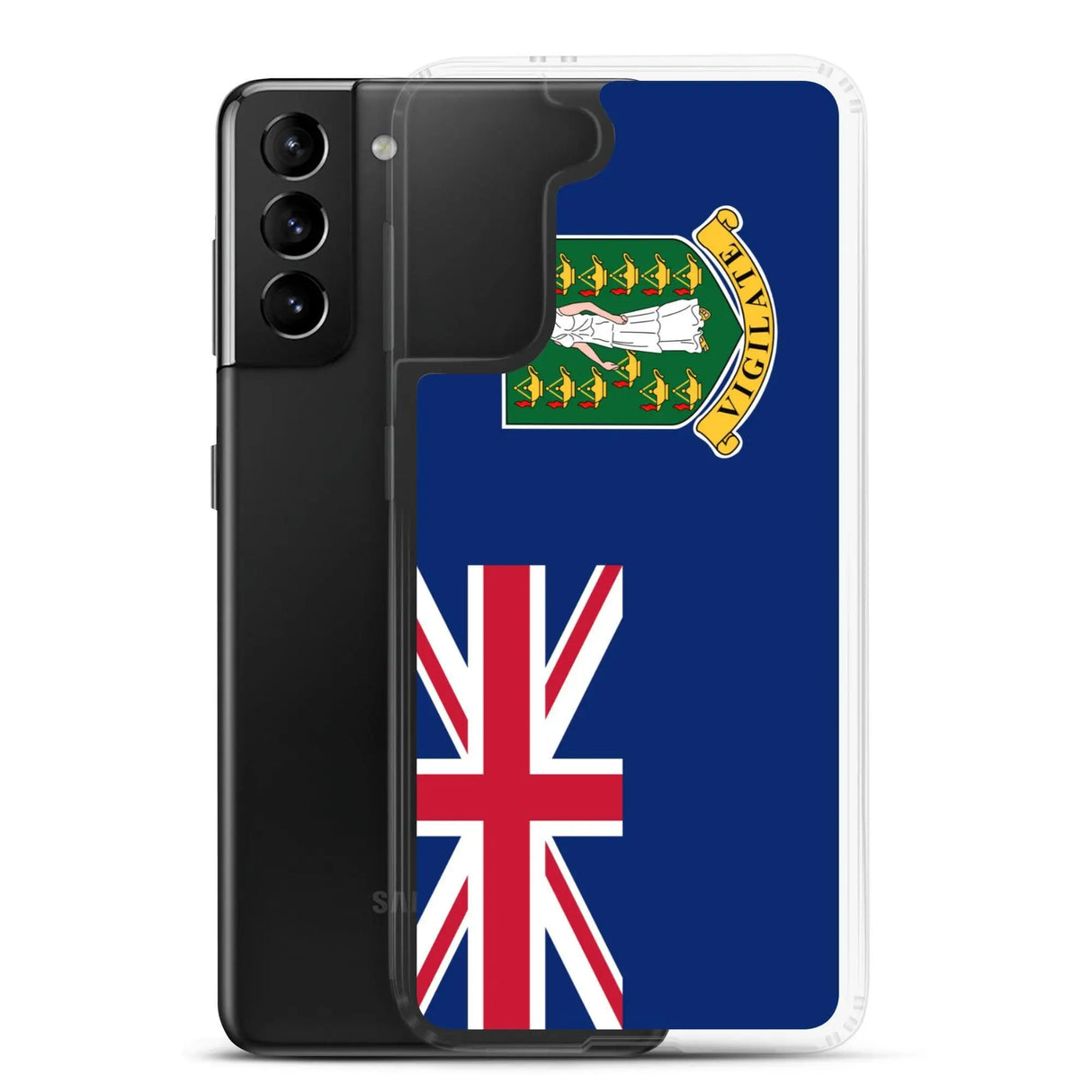 Coque samsung îles vierges britanniques souple antichoc