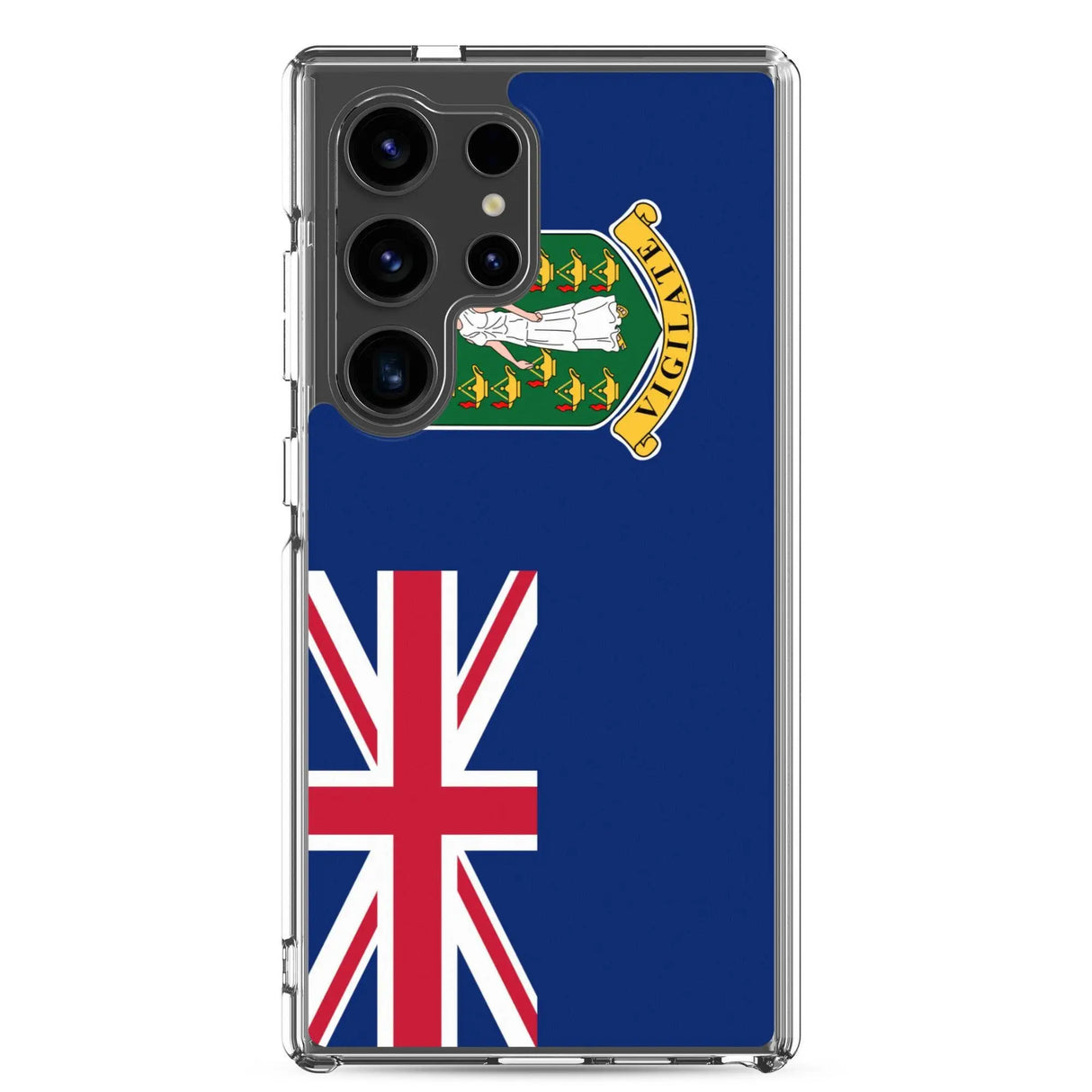 Coque samsung îles vierges britanniques souple antichoc