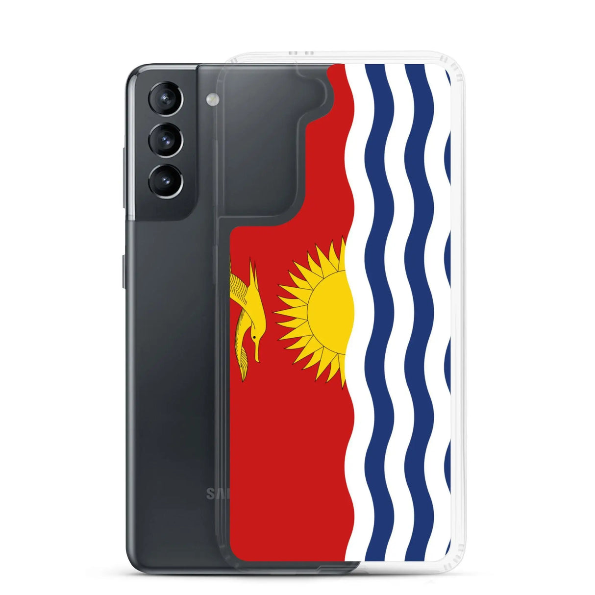 Coque samsung kiribati souple antichoc motif drapeau