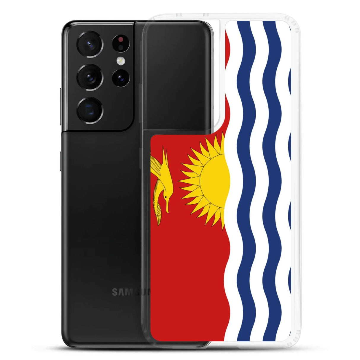Coque samsung kiribati souple antichoc motif drapeau