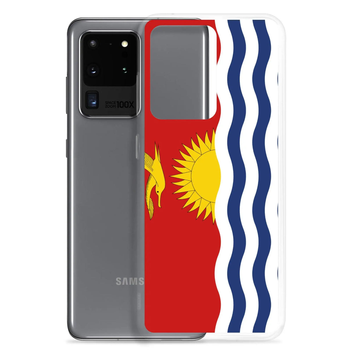 Coque samsung kiribati souple antichoc motif drapeau