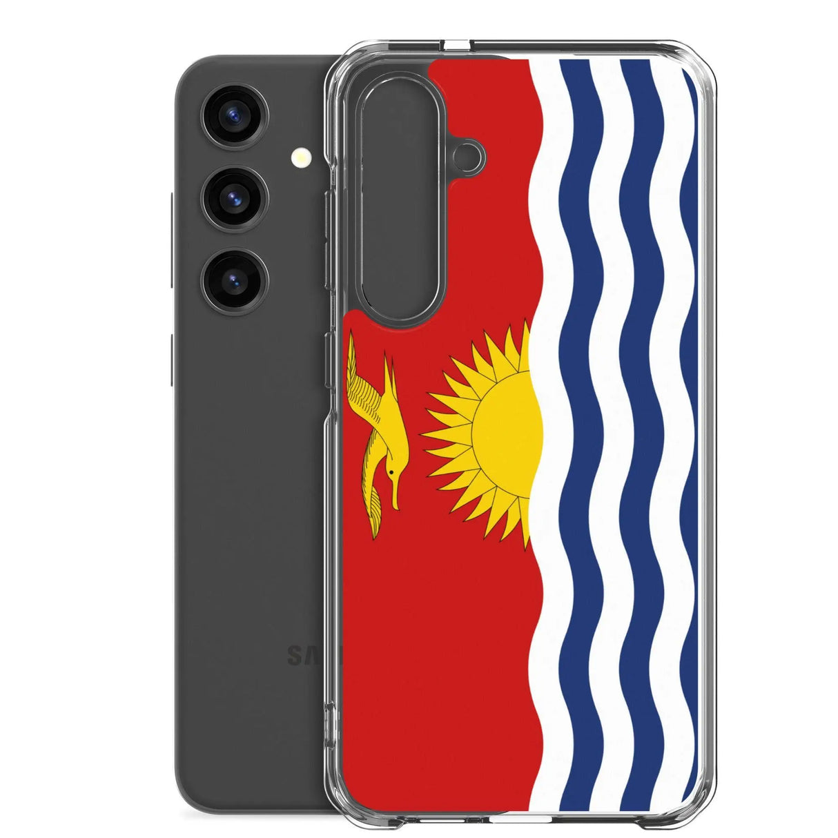 Coque samsung kiribati souple antichoc motif drapeau