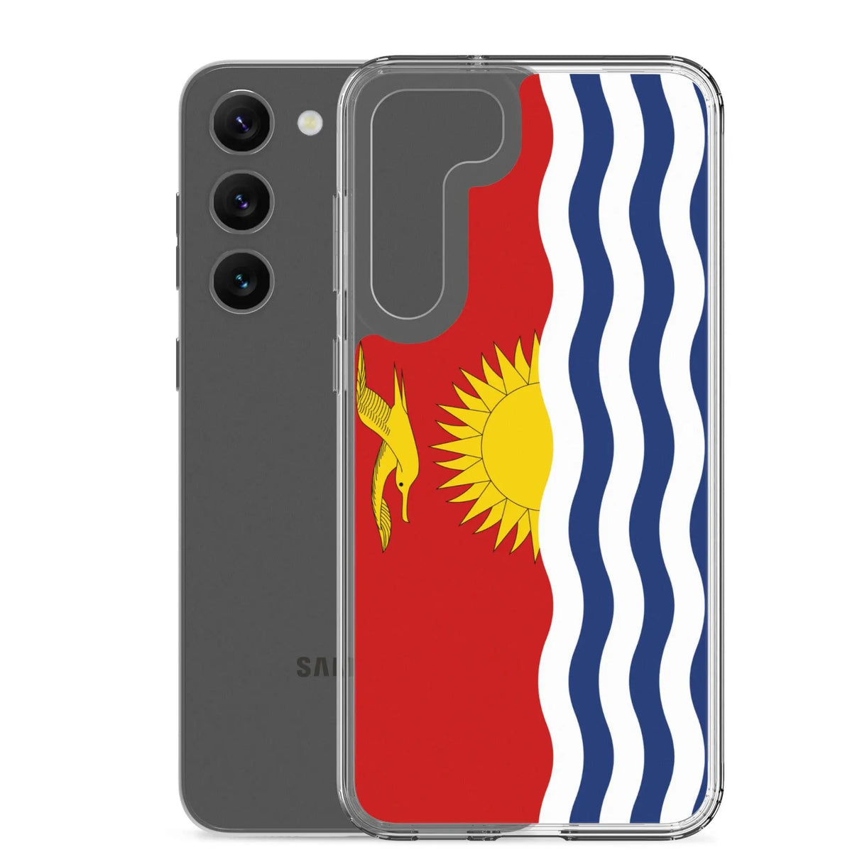 Coque samsung kiribati souple antichoc motif drapeau