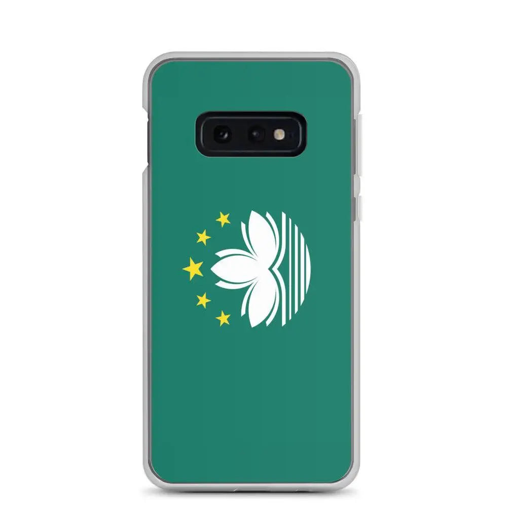 Coque samsung macao souple antichoc motif drapeau