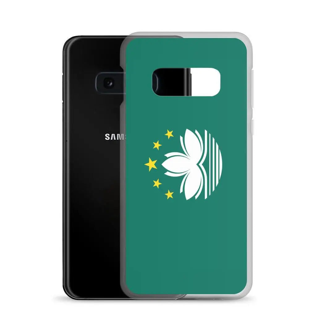 Coque samsung macao souple antichoc motif drapeau