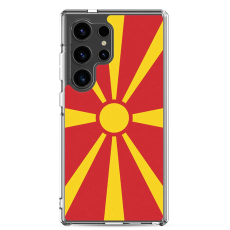 Coque samsung macédoine du nord souple antichoc