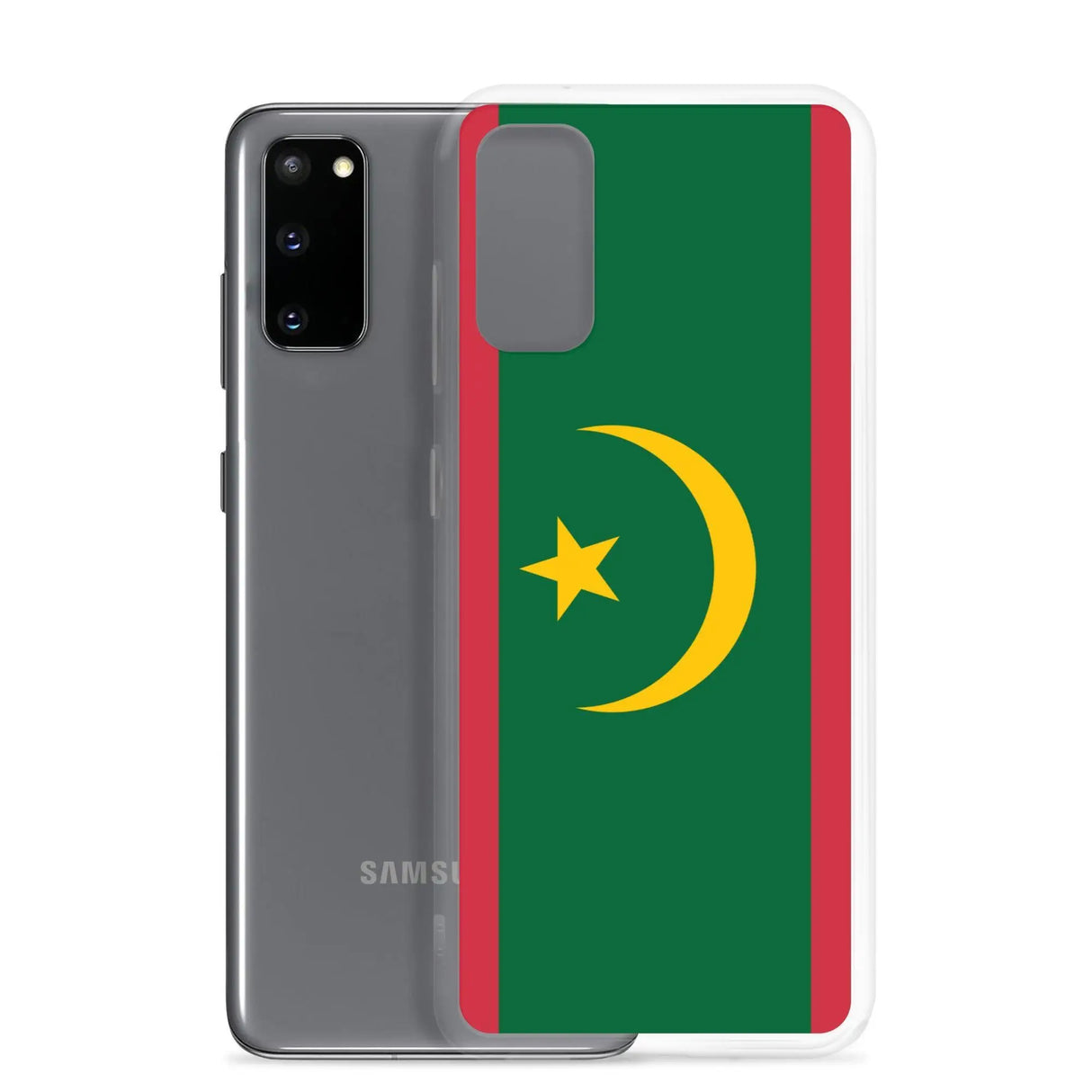 Coque samsung mauritanie souple antichoc motif drapeau