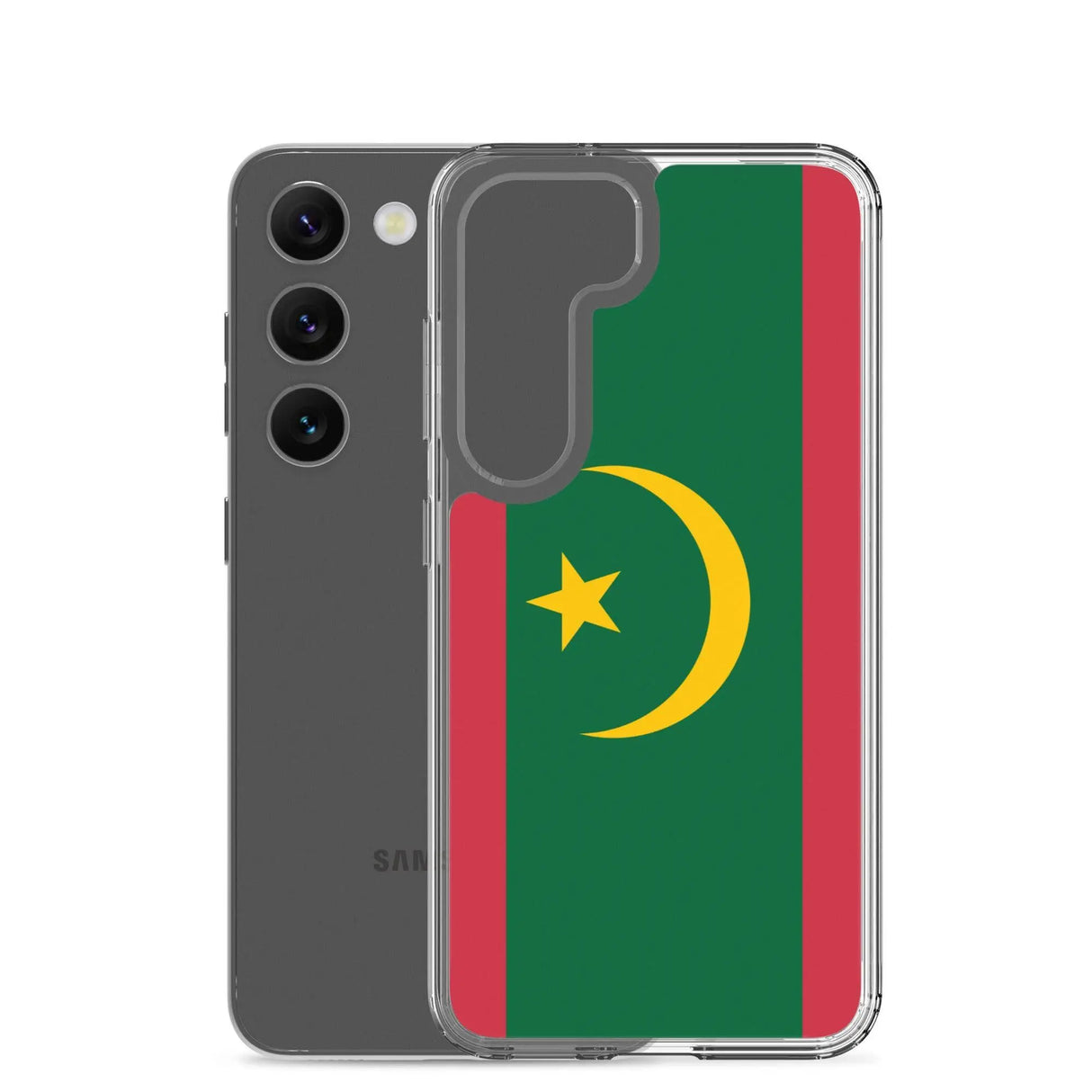 Coque samsung mauritanie souple antichoc motif drapeau