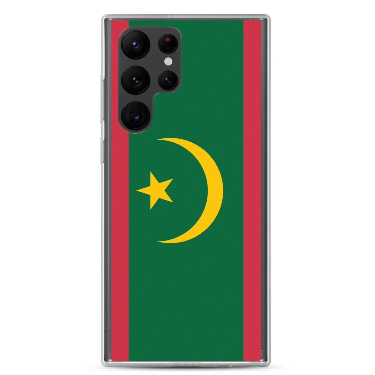 Coque samsung mauritanie souple antichoc motif drapeau