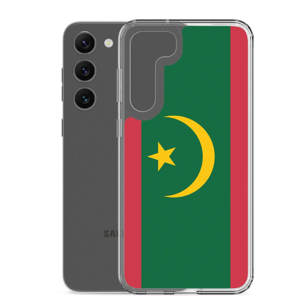 Coque samsung mauritanie souple antichoc motif drapeau