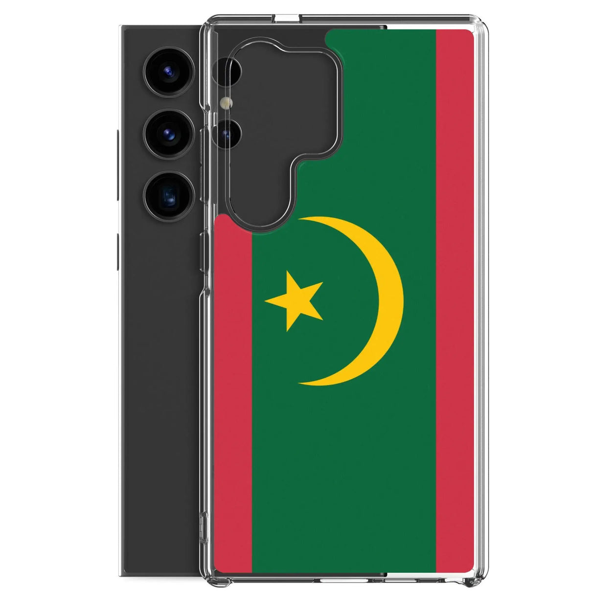 Coque samsung mauritanie souple antichoc motif drapeau
