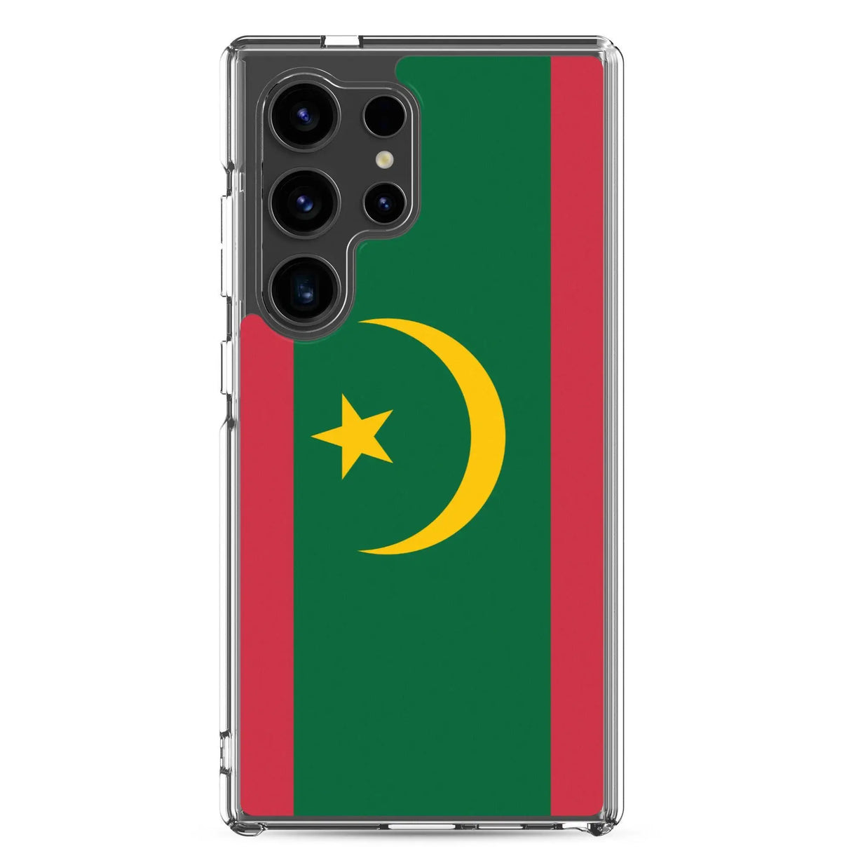 Coque samsung mauritanie souple antichoc motif drapeau