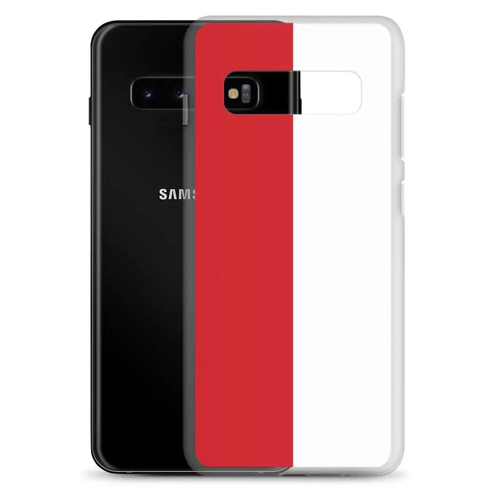 Coque samsung monaco souple antichoc motif drapeau