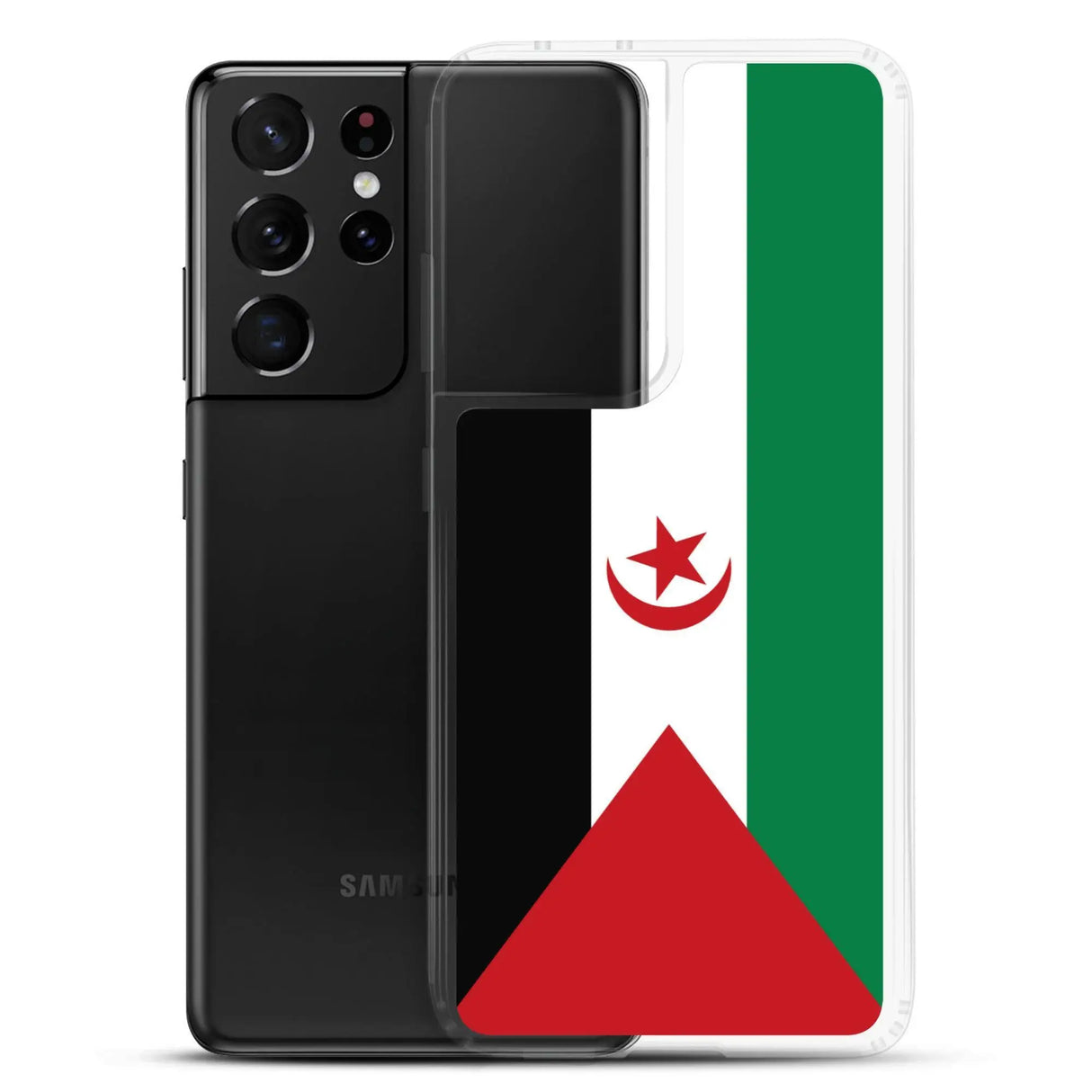 Coque samsung république arabe sahraouie souple antichoc