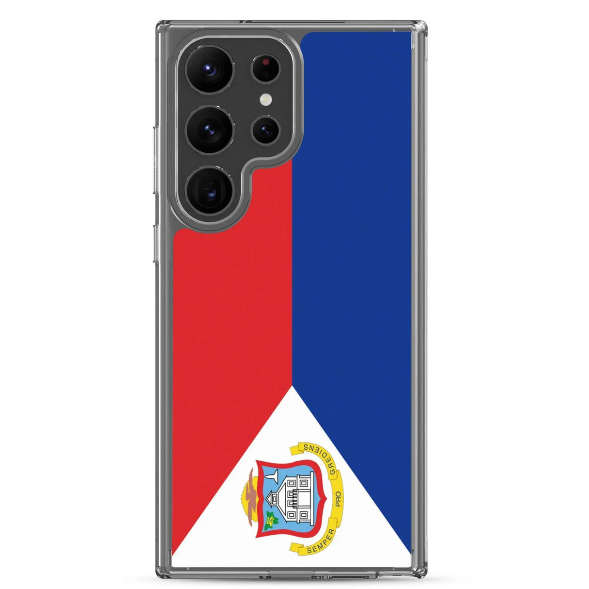 Coque samsung saint-martin souple antichoc drapeau
