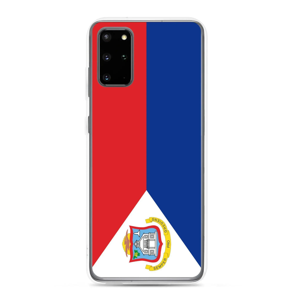 Coque samsung saint-martin souple antichoc drapeau