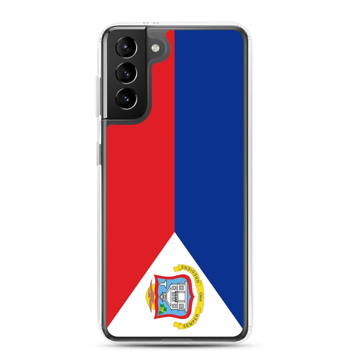 Coque samsung saint-martin souple antichoc drapeau