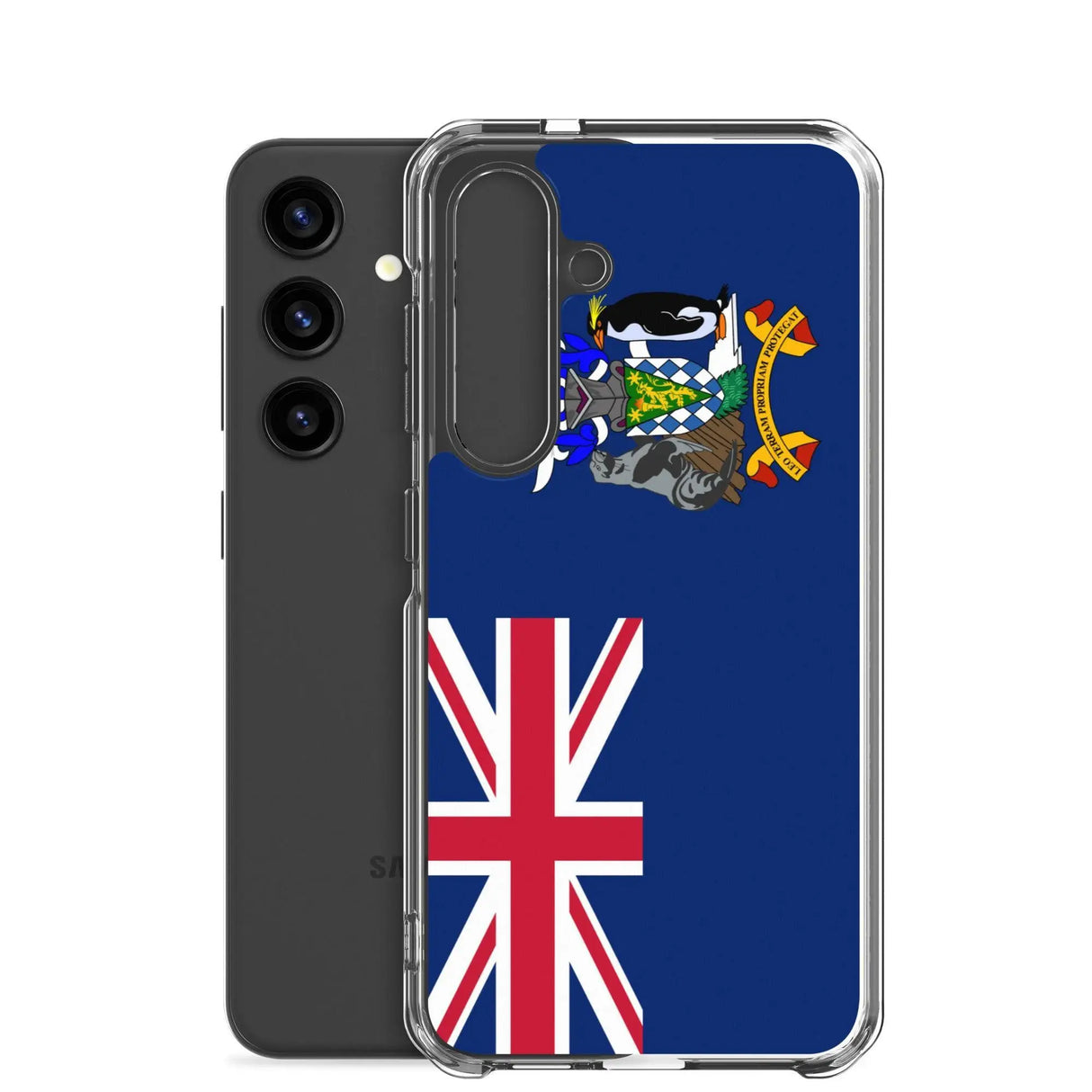 Coque samsung sud-et-les îles sandwich souple antichoc