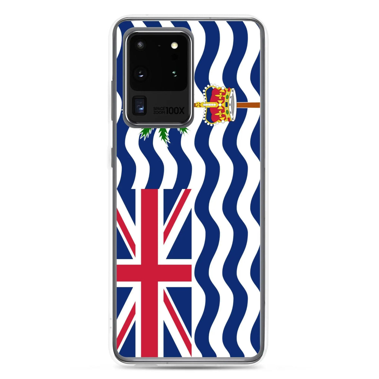 Coque samsung territoire britannique océan indien souple antichoc
