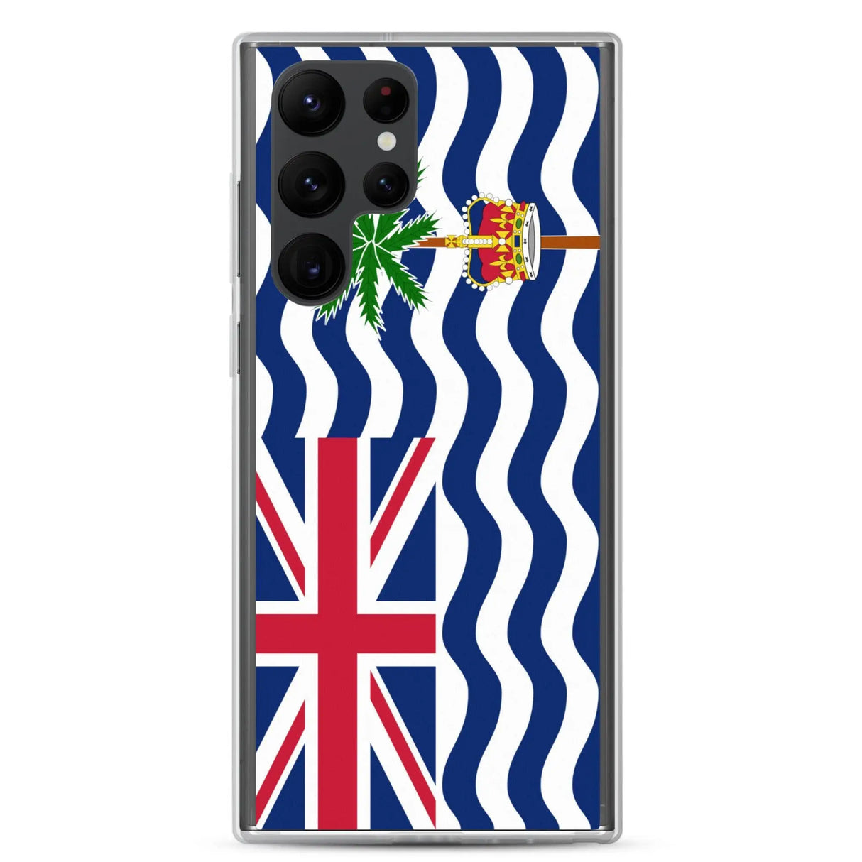 Coque samsung territoire britannique océan indien souple antichoc