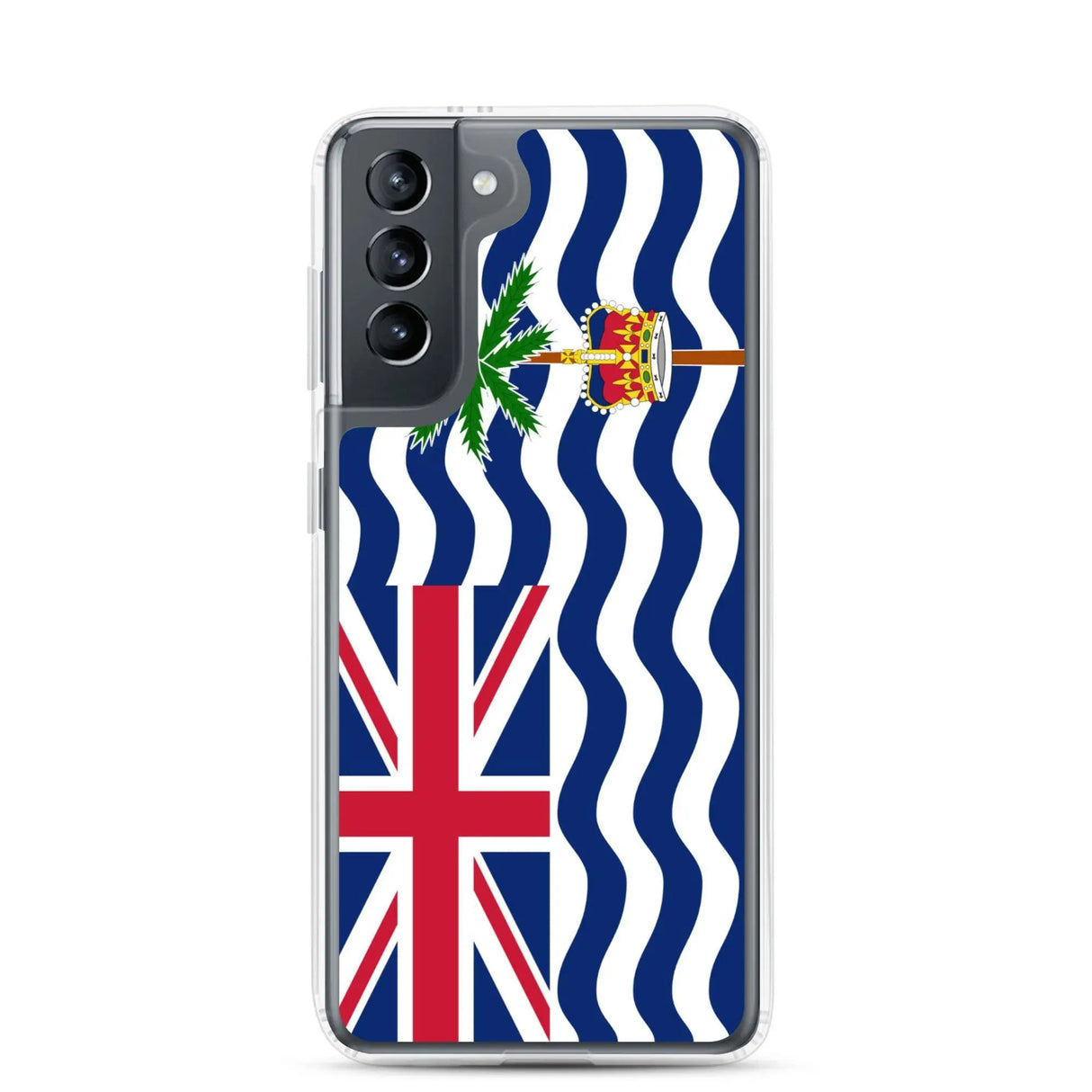 Coque samsung territoire britannique océan indien souple antichoc